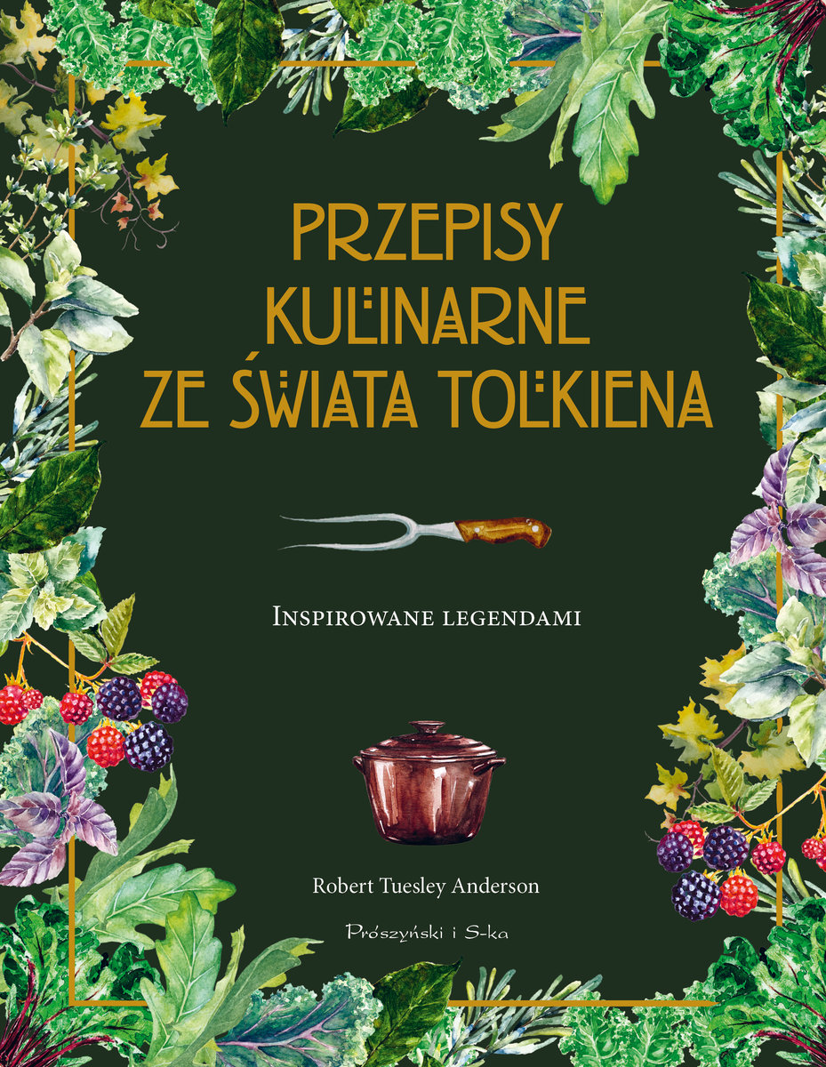 Przepisy kulinarne ze świata Tolkiena okładka