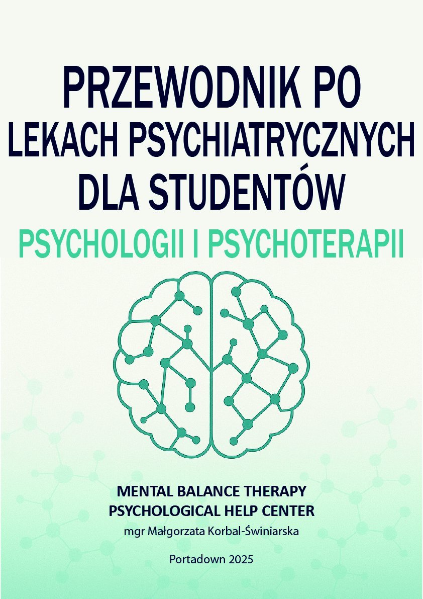 Przewodnik po lekach psychiatrycznych dla studentów - ebook PDF okładka