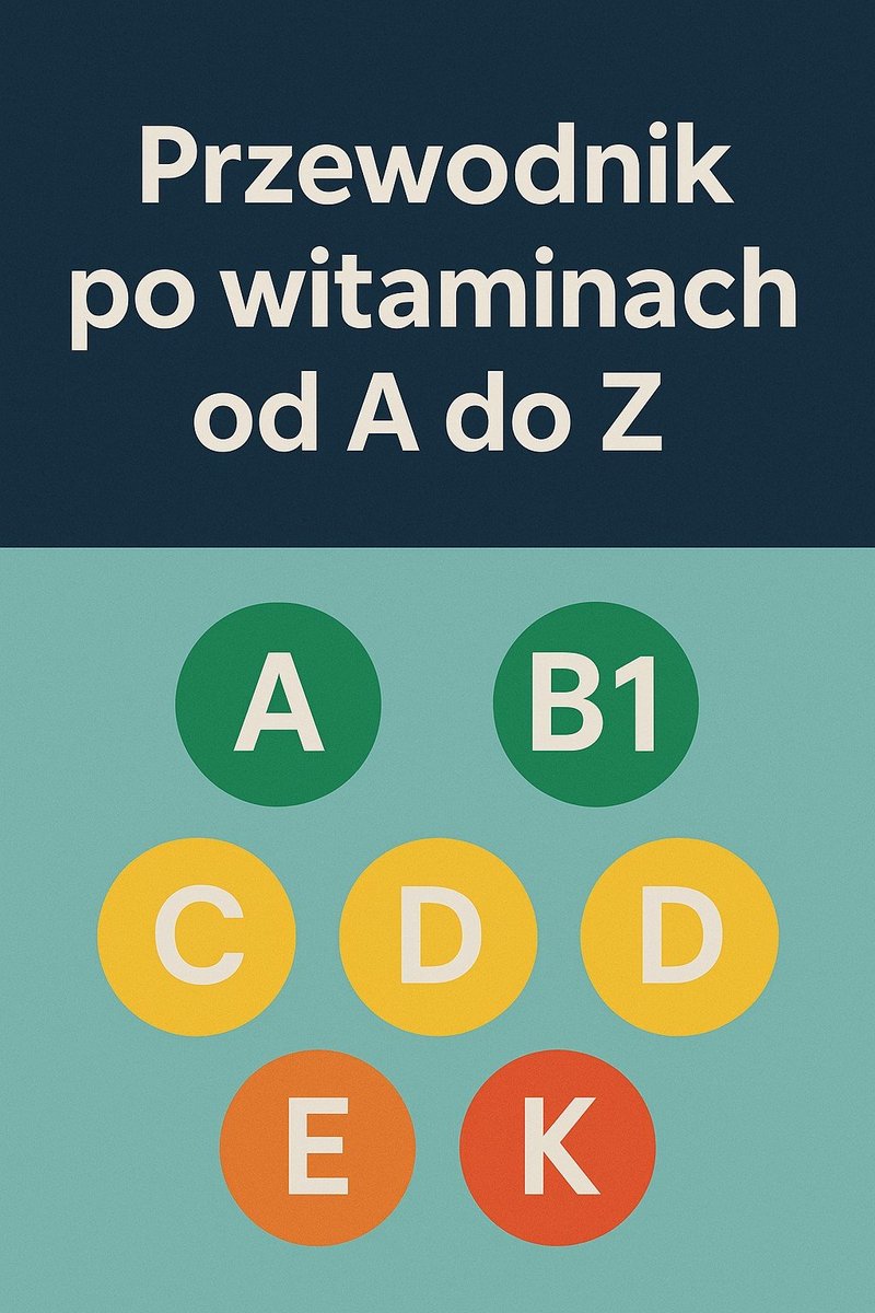Przewodnik po witaminach od A do Z okładka