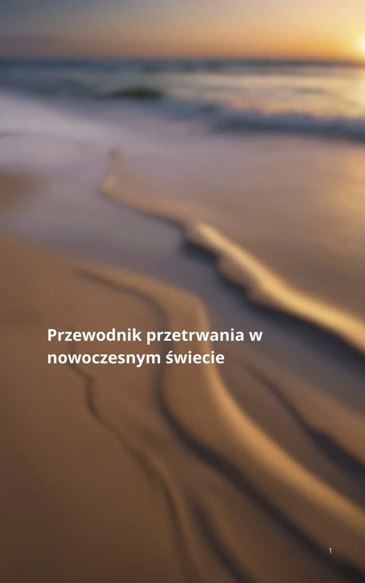 Przewodnik przetrwania w nowoczesnym ��wiecie okładka
