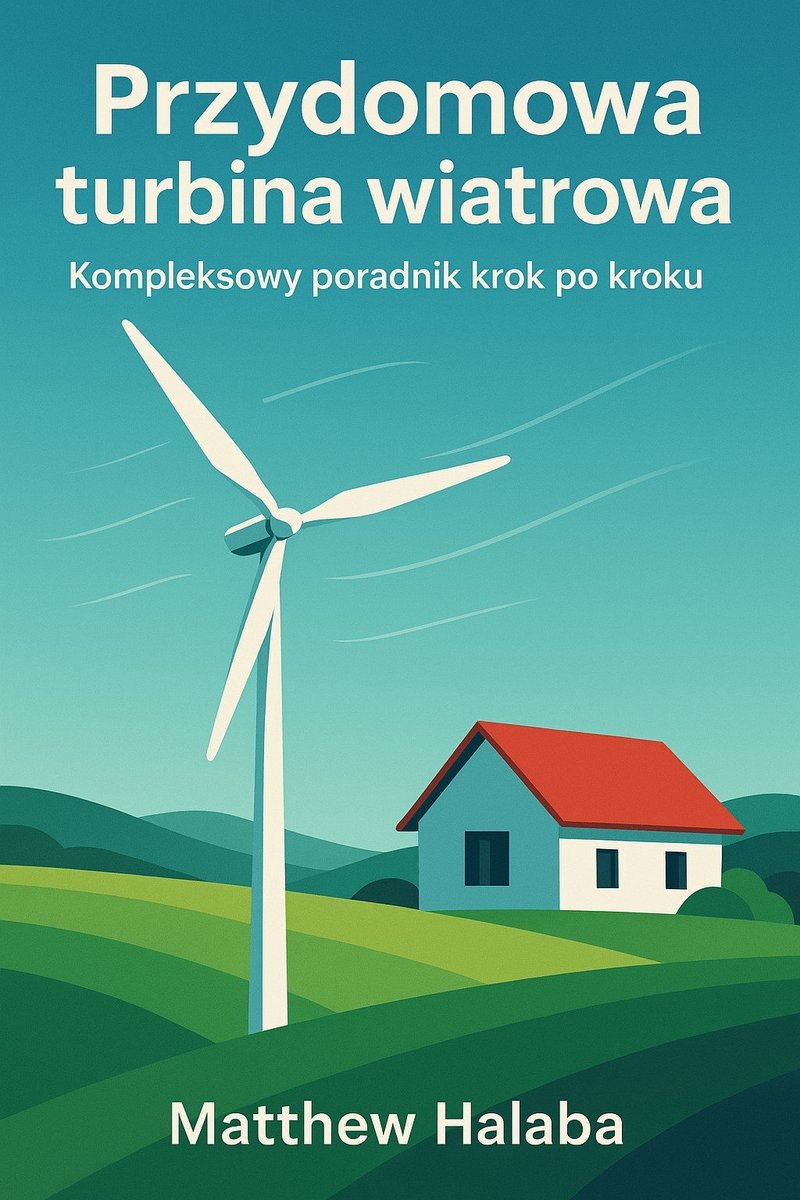 Przydomowa turbina wiatrowa – Kompleksowy poradnik krok po kroku okładka