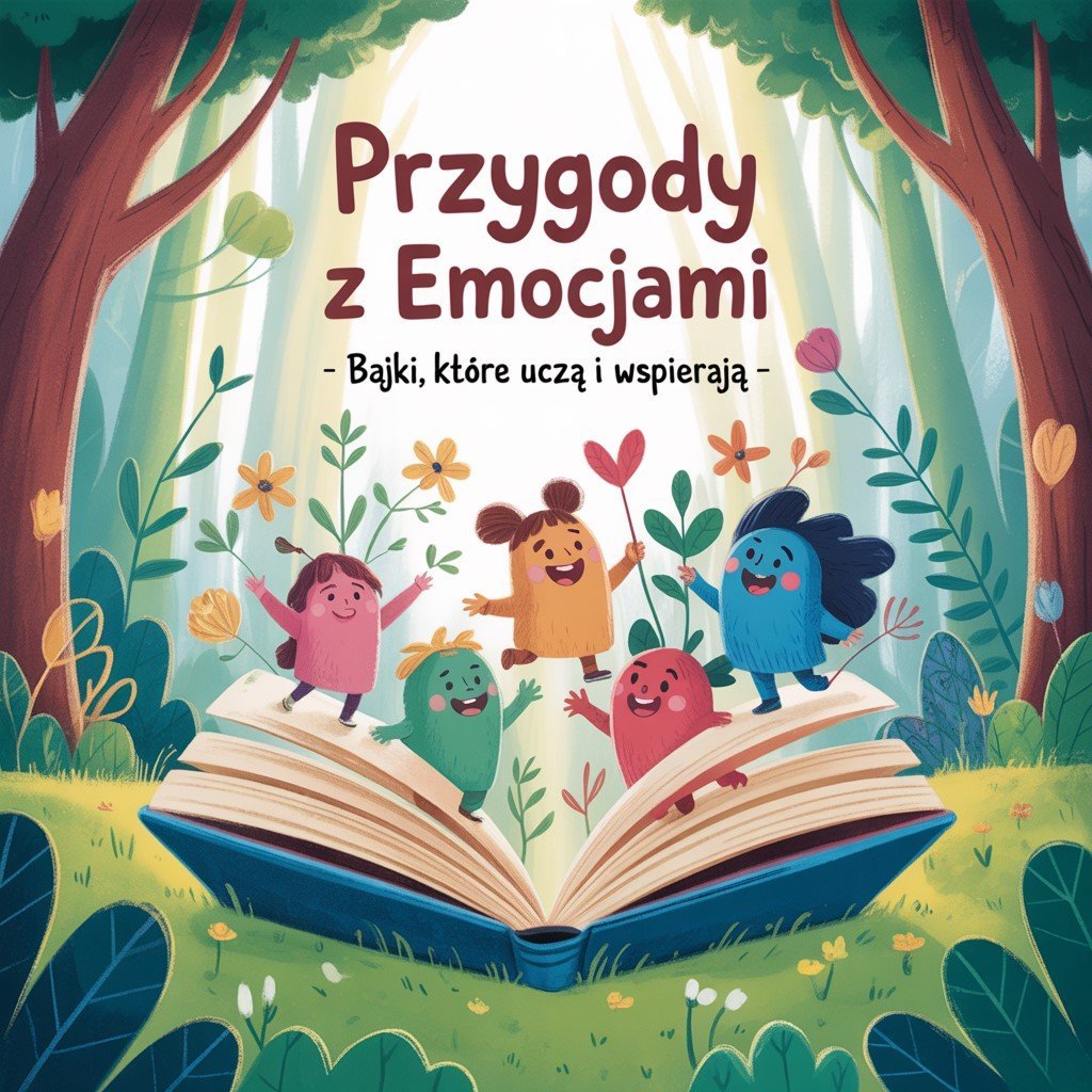 Przygody z emocjami - bajki, które uczą i wspierają okładka