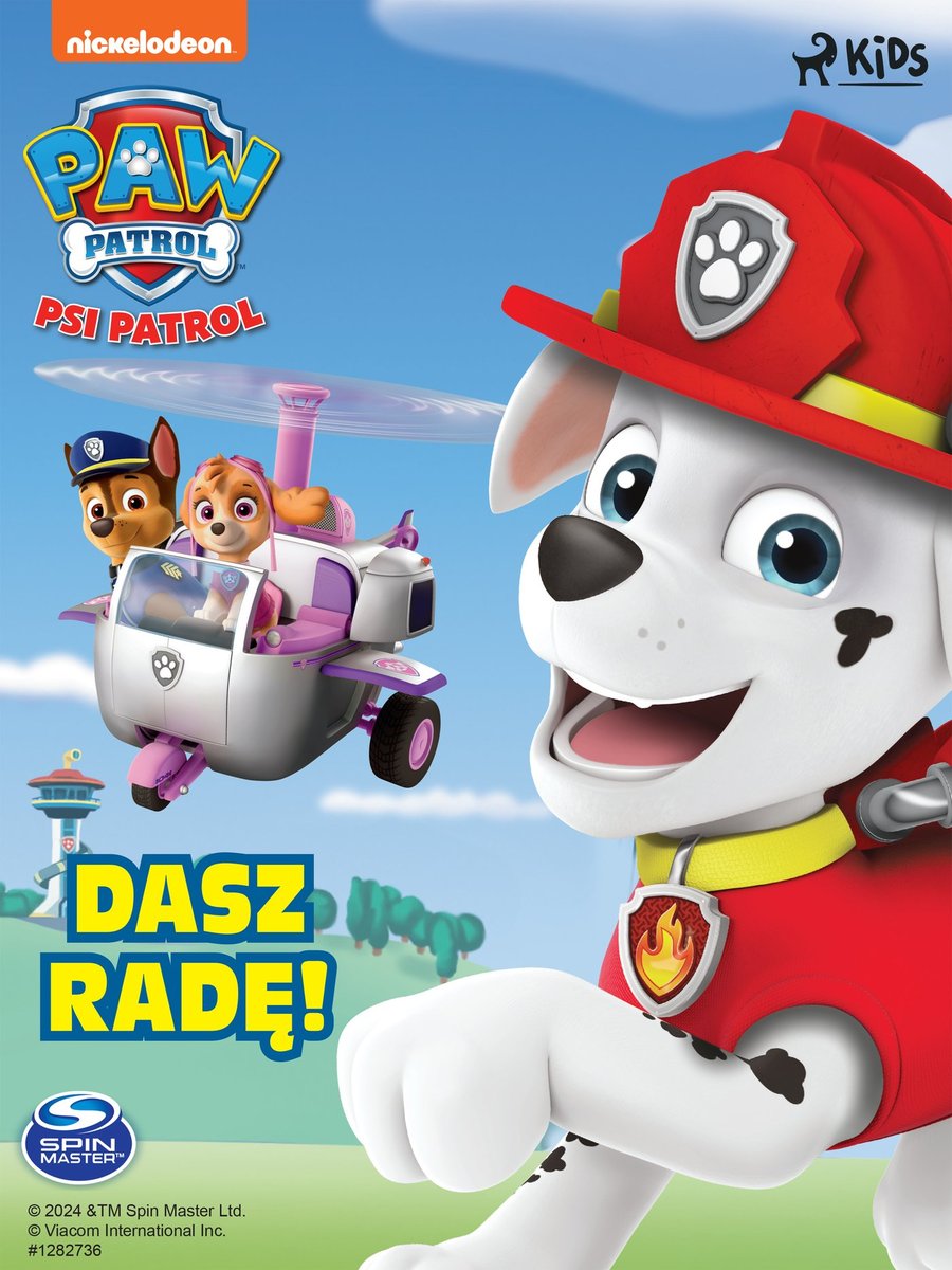 Psi Patrol. Dasz radę! okładka