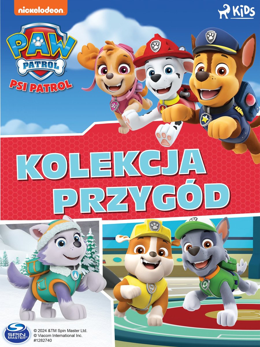 Psi Patrol. Kolekcja przygód okładka