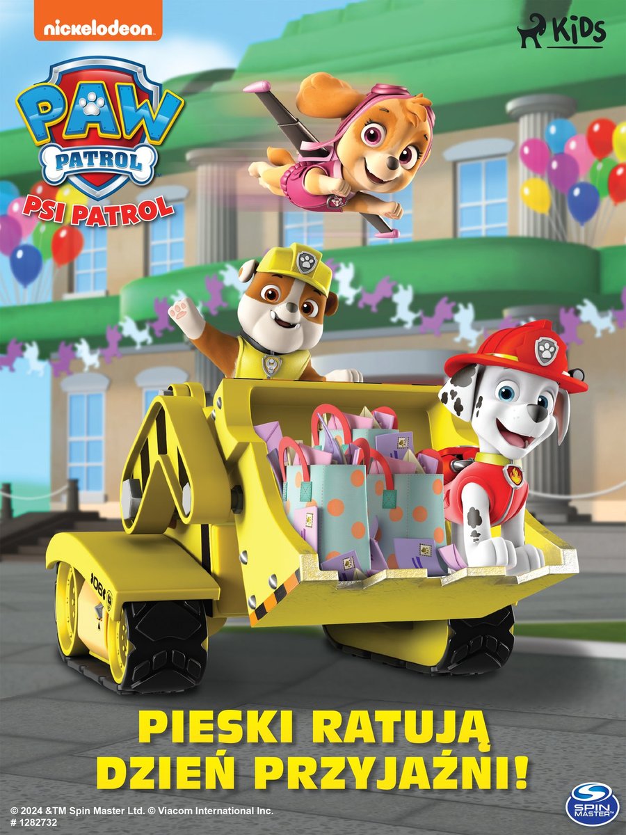 Psi Patrol. Pieski ratują Dzień Przyjaźni! okładka