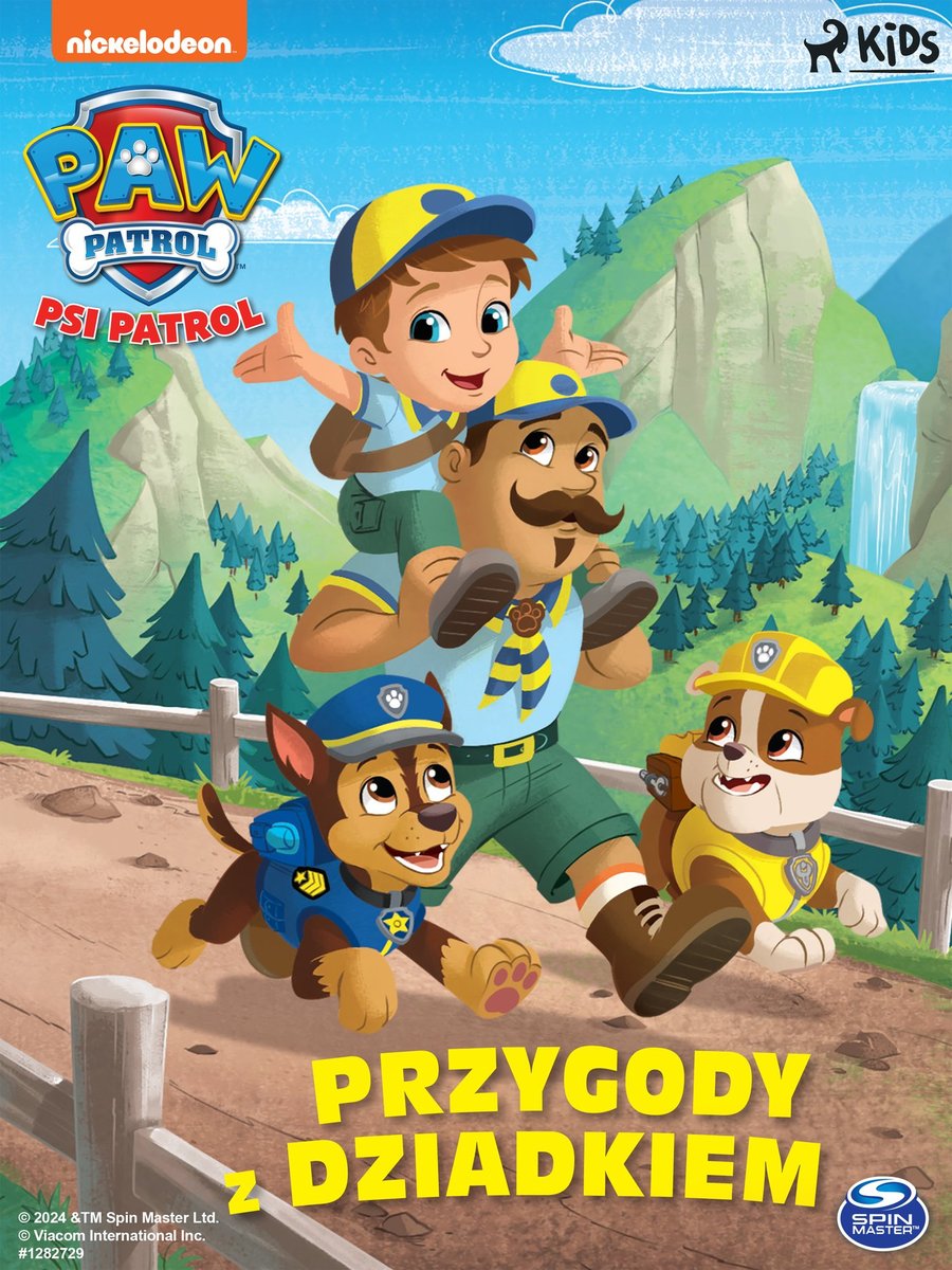Psi Patrol. Przygody z dziadkiem okładka