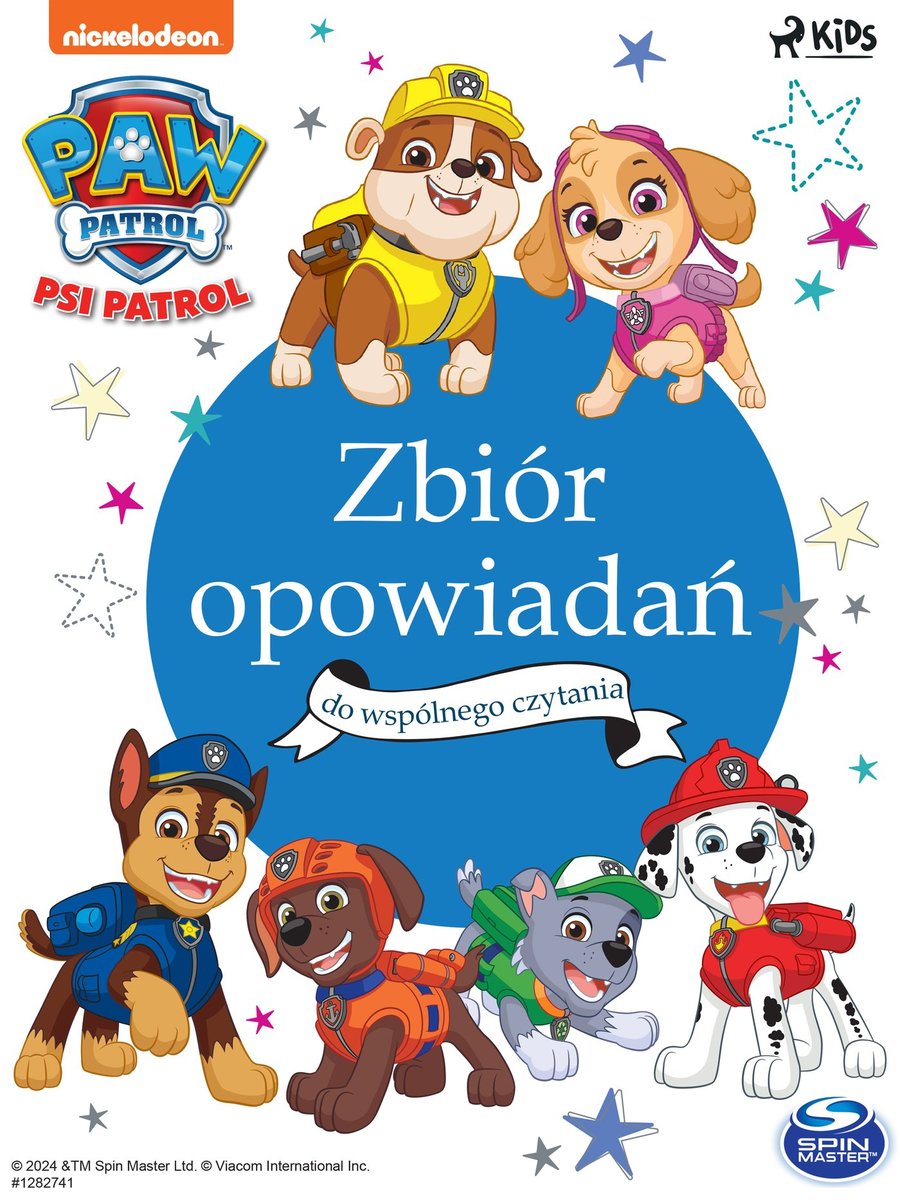 Psi Patrol. Zbiór opowiadań do wspólnego czytania okładka