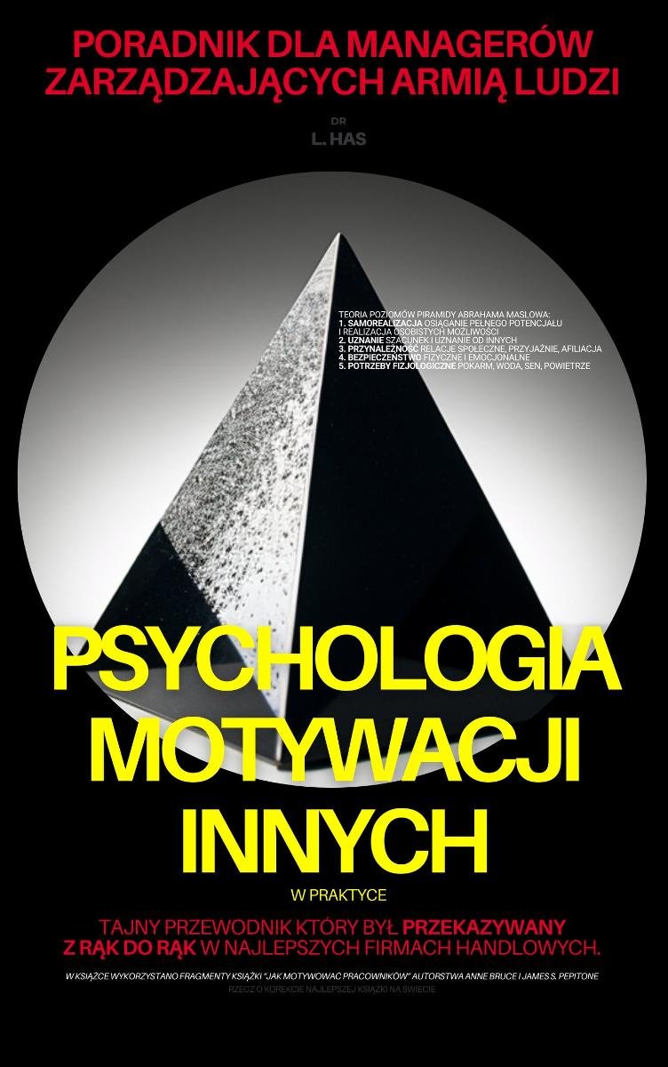 Psychologia motywacji innych w praktyce okładka