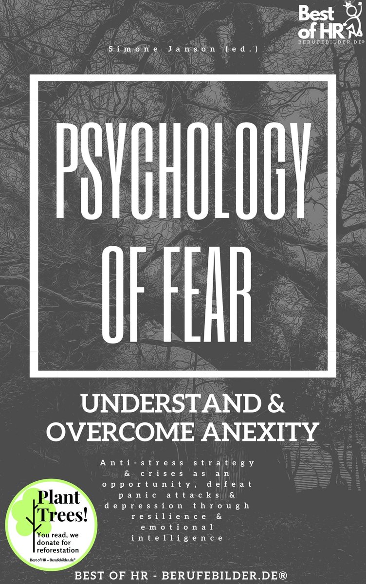 Psychology of Fear! Understand & Overcome Anexity - ebook epub okładka