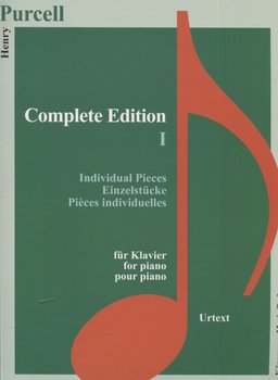 Purcell. Complete Edition 1. Individual Pieces for piano okładka