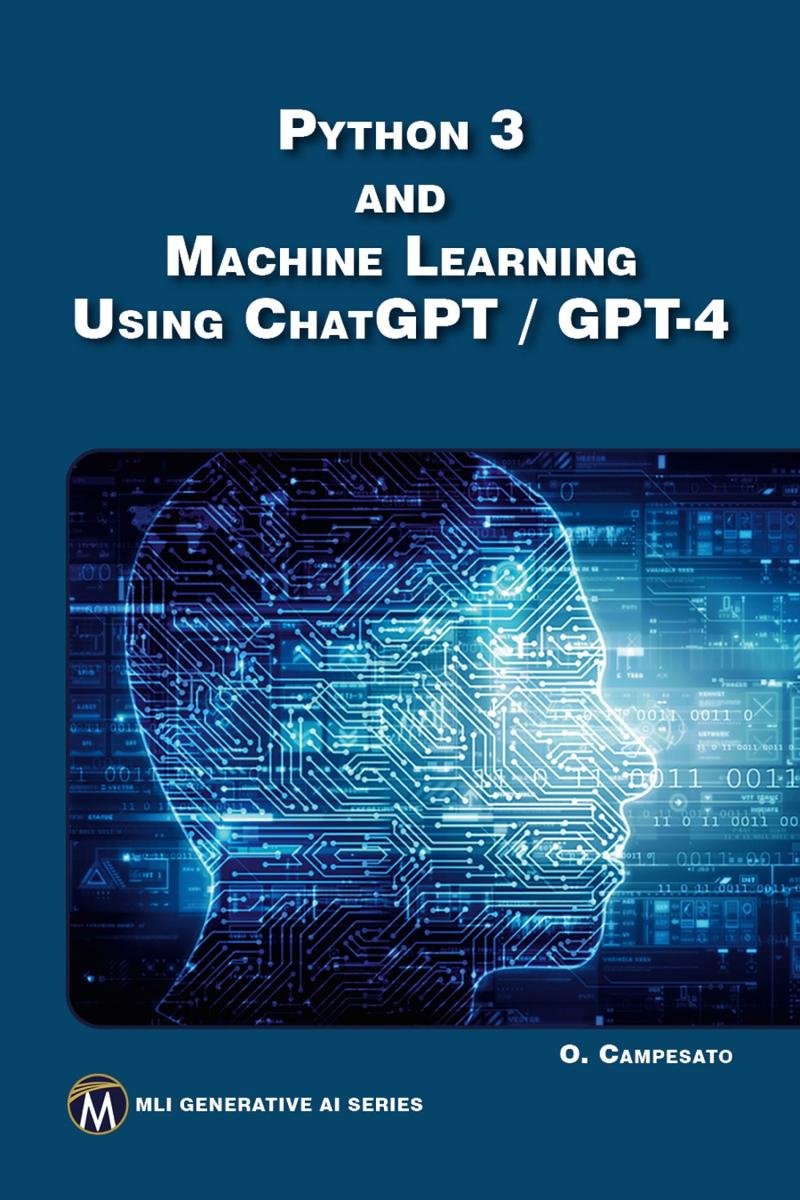 Python 3 and Machine Learning Using ChatGPT / GPT-4 okładka