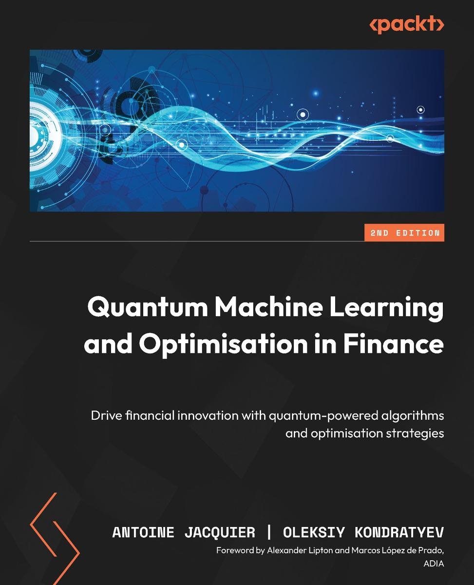 Quantum Machine Learning and Optimisation in Finance okładka