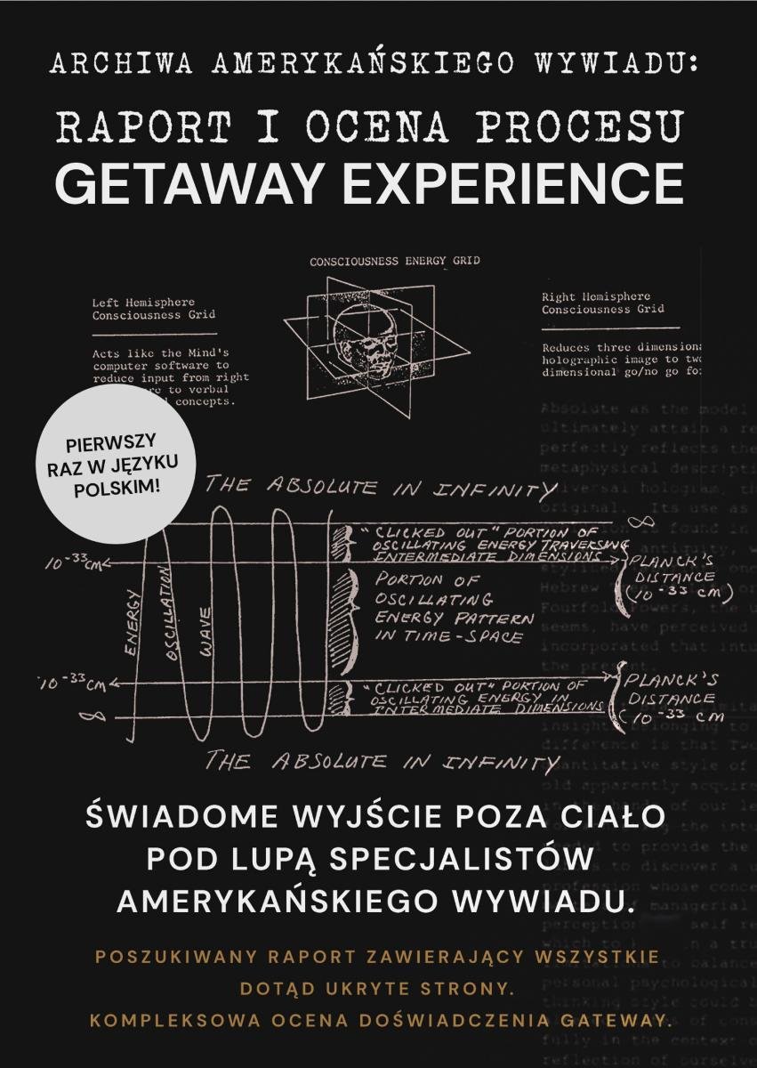Raport i ocena procesu Gateway Experience. Świadome wyjście poza ciało pod lupą specjalistów amerykańskiego wywiadu okładka