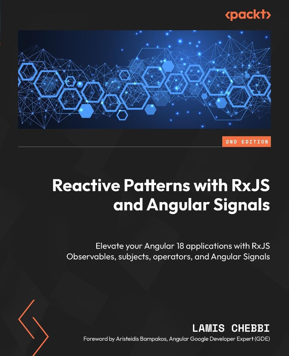 Reactive Patterns with RxJS and Angular Signals okładka
