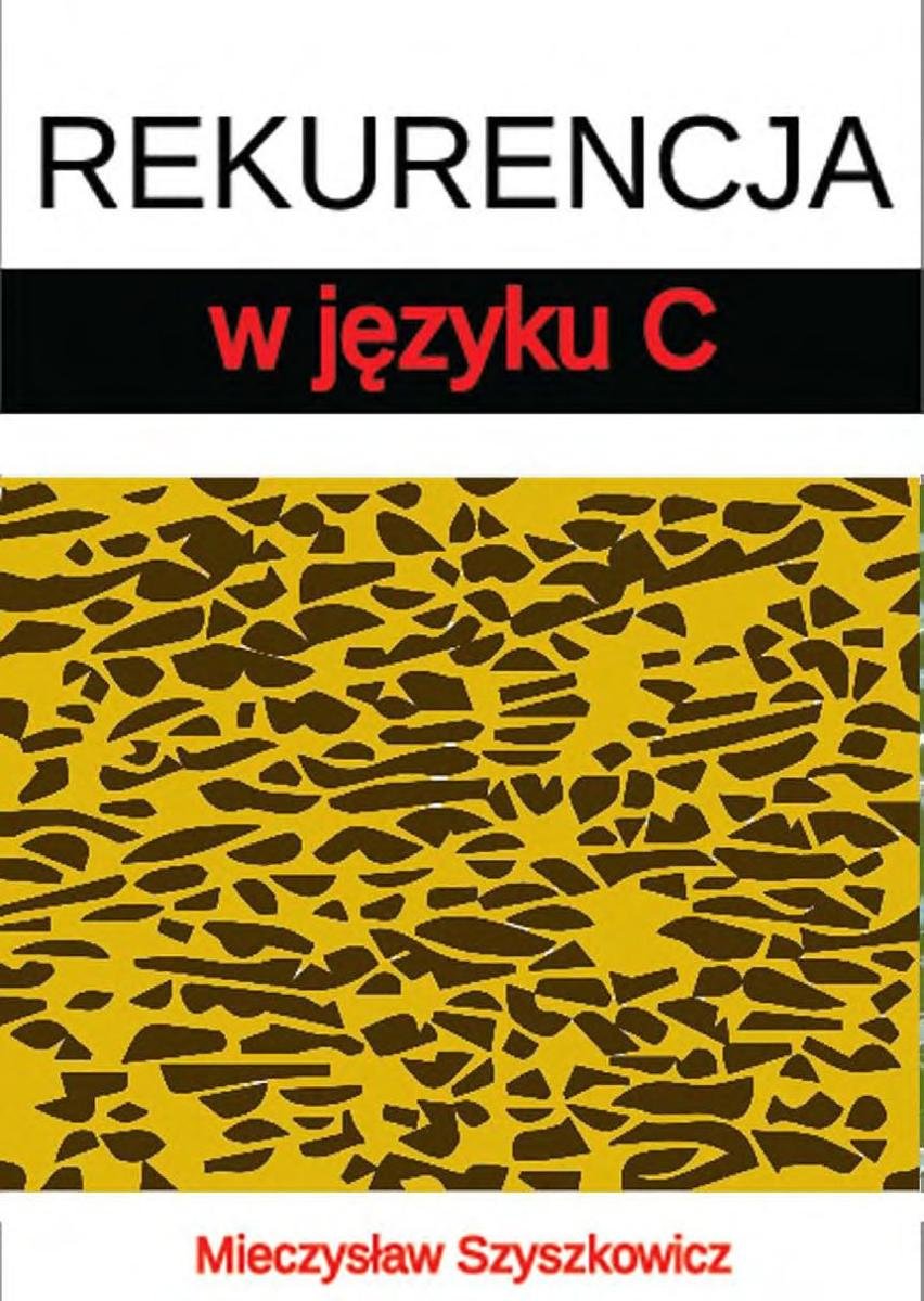 Rekurencja w języku C okładka