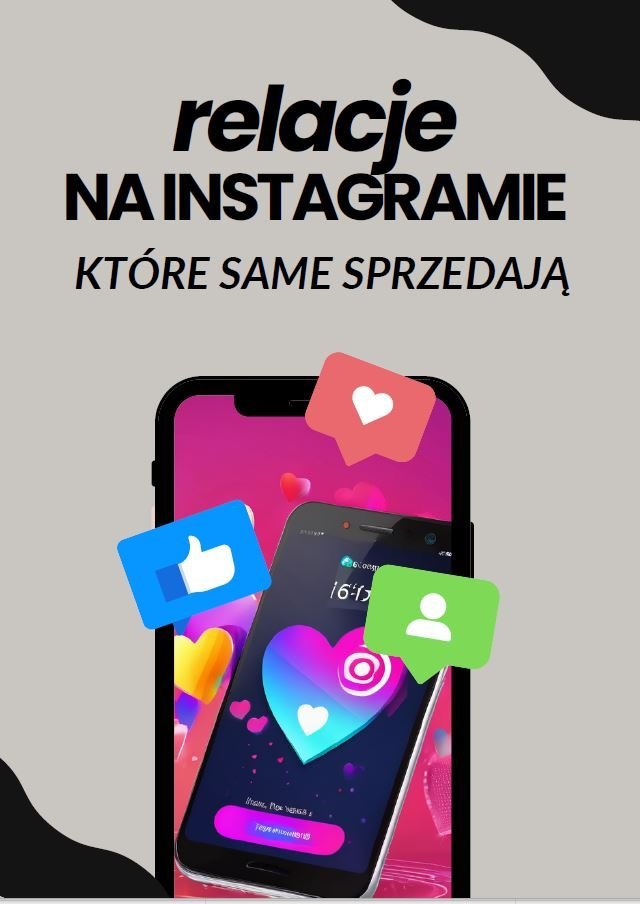 Relacje na Instagramie które same sprzedają okładka