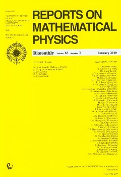 Reports on Mathematical Physics 65/1 2010 Kraj okładka
