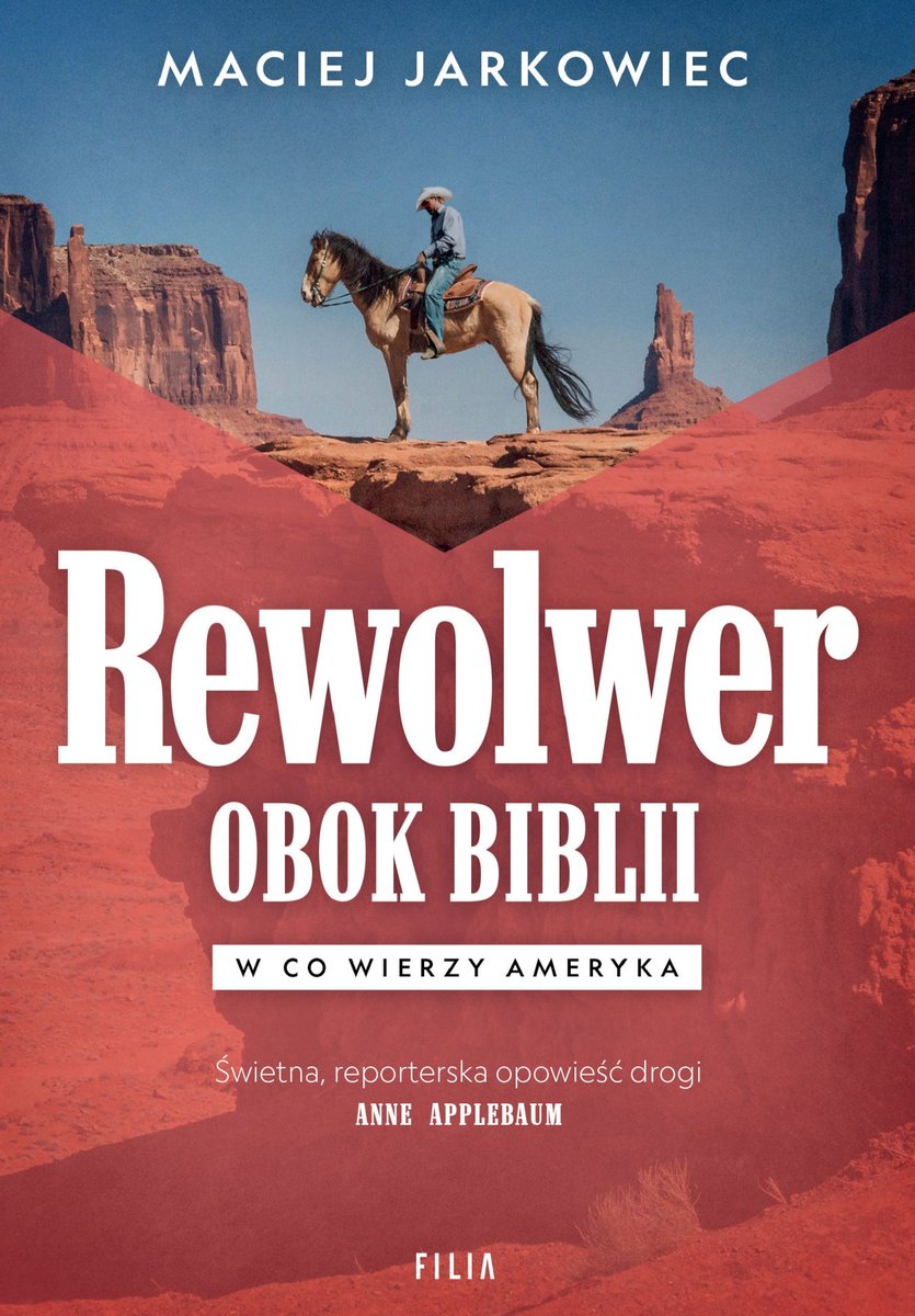 Rewolwer obok Biblii okładka