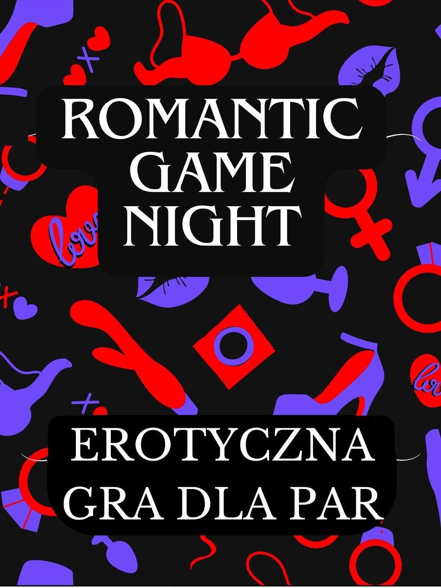 Romantic Game Night. Erotyczna gra dla par z zadaniami okładka