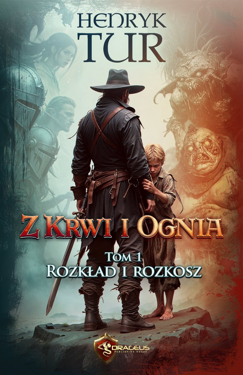 Rozkład i rozkosz. Z krwi i ognia. Tom 1 okładka