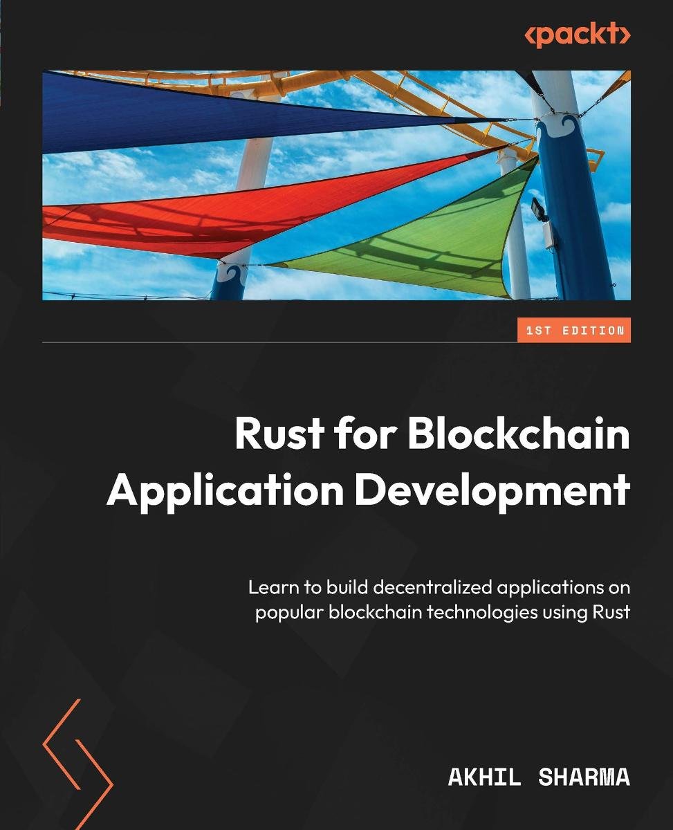 Rust for Blockchain Application Development okładka