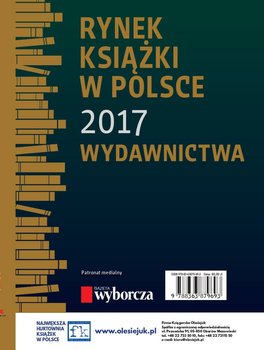 Rynek książki w Polsce 2017. Wydawnictwa okładka