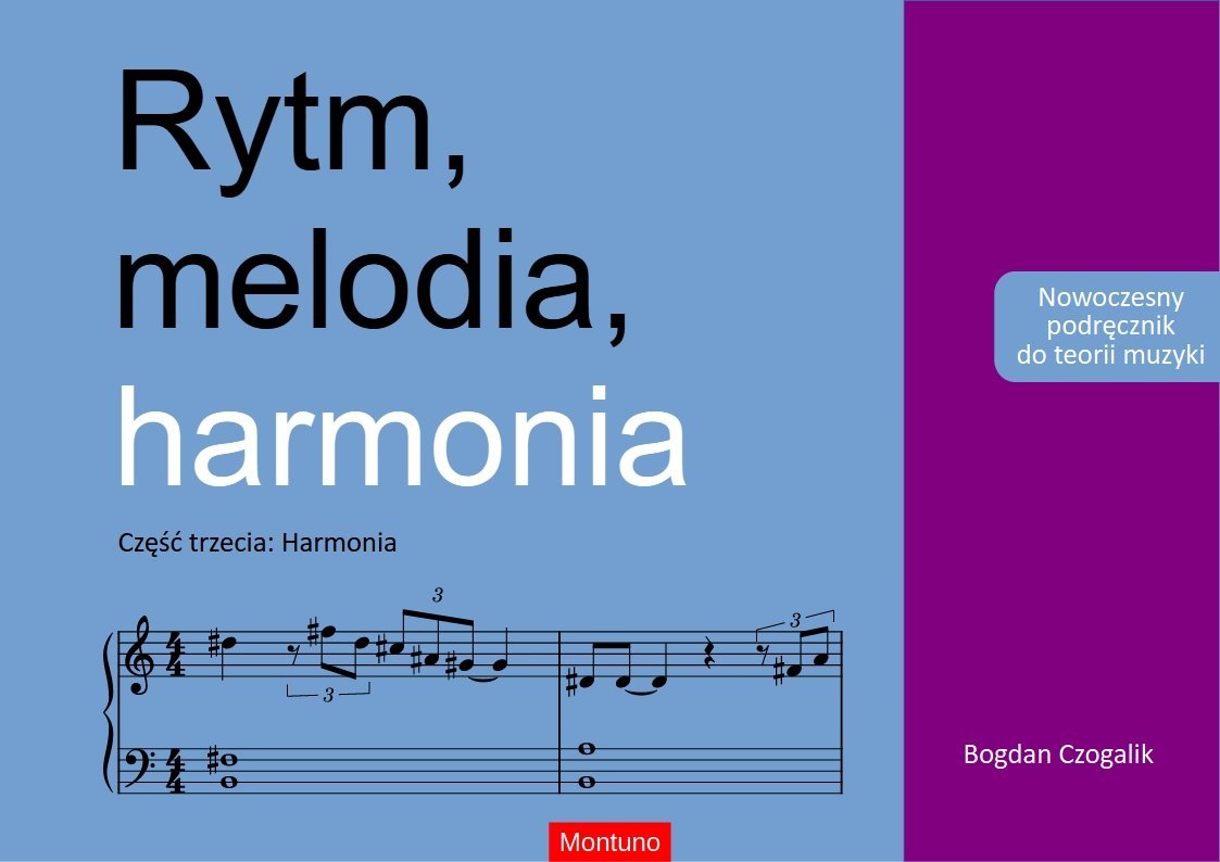 Rytm, melodia, harmonia. Część trzecia: Harmonia. Nowoczesny podręcznik do teorii muzyki okładka