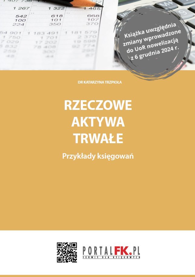 Rzeczowe aktywa trwałe. Przykłady księgowań okładka