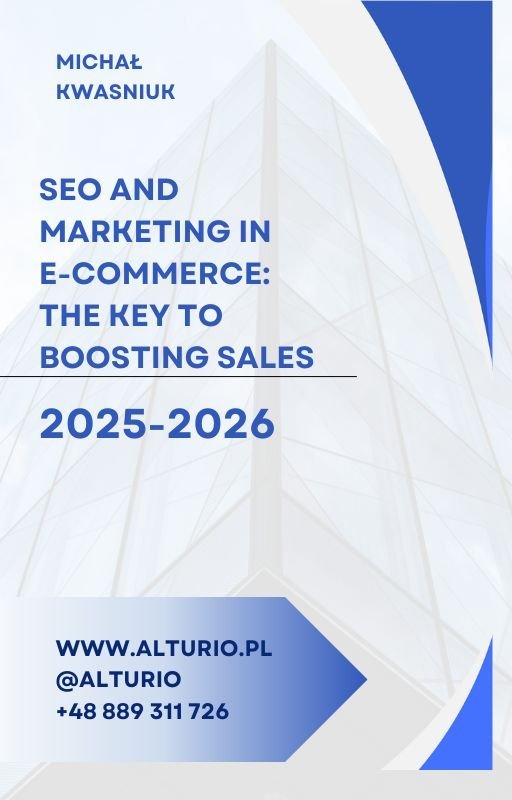 SEO and Marketing in E-commerce: The Key to Boosting Sales 2025 - 2026 okładka