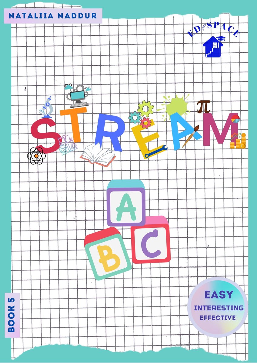 STREAM ABC BOOK 5: Innovative Reading Course for Children Aged 3-7 okładka