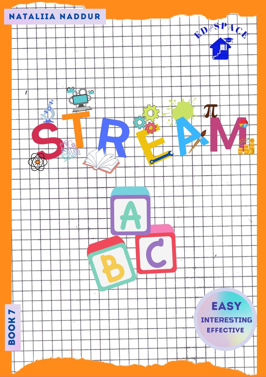 STREAM ABC BOOK 7: Innovative Reading Course for Children Aged 3-7 okładka