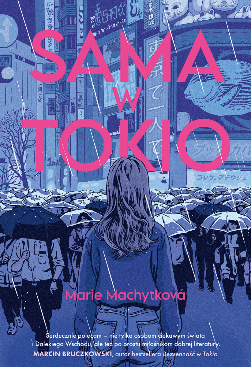 Sama w Tokio okładka
