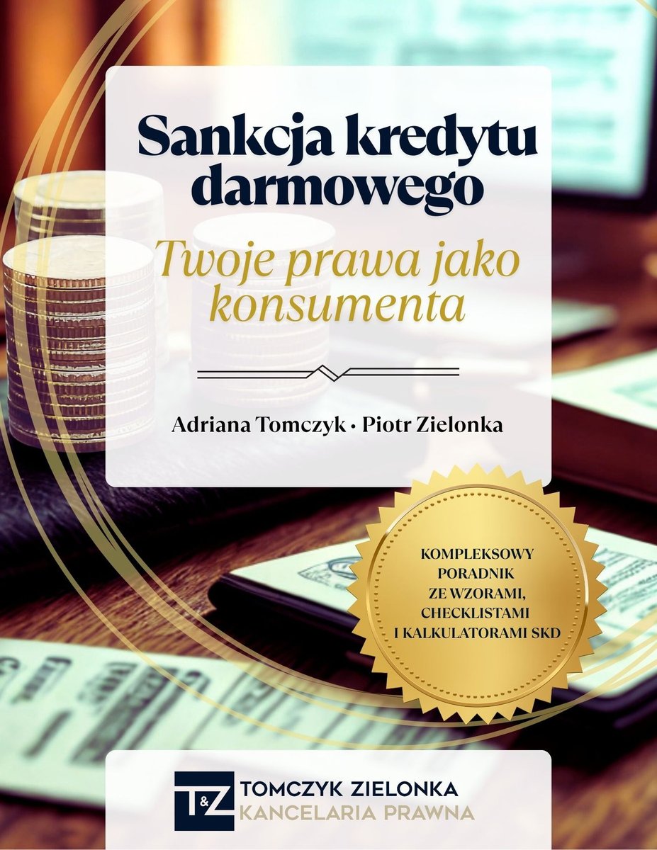 Sankcja kredytu darmowego. Twoje prawa jako konsumenta okładka