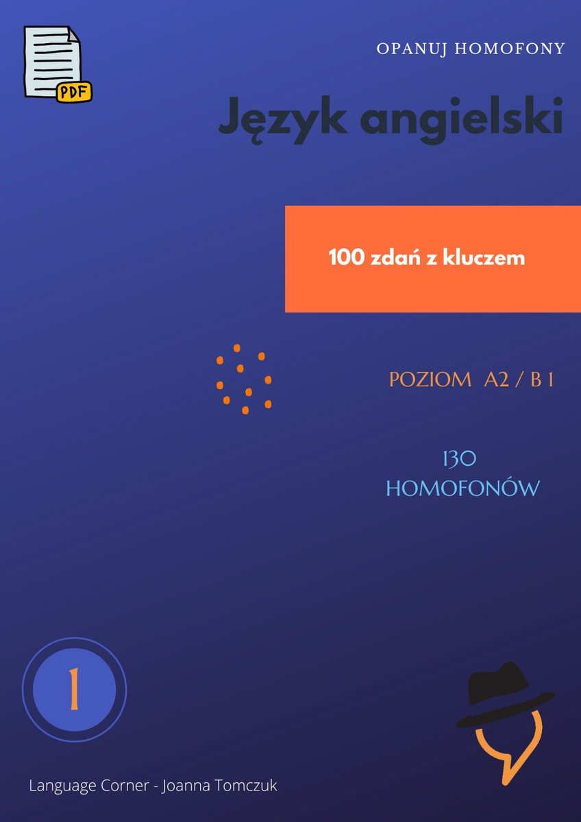 Seria Master. Opanuj homofony - ebook PDF okładka