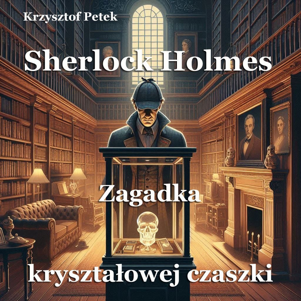 Sherlock Holmes - Zagadka kryształowej czaszki okładka