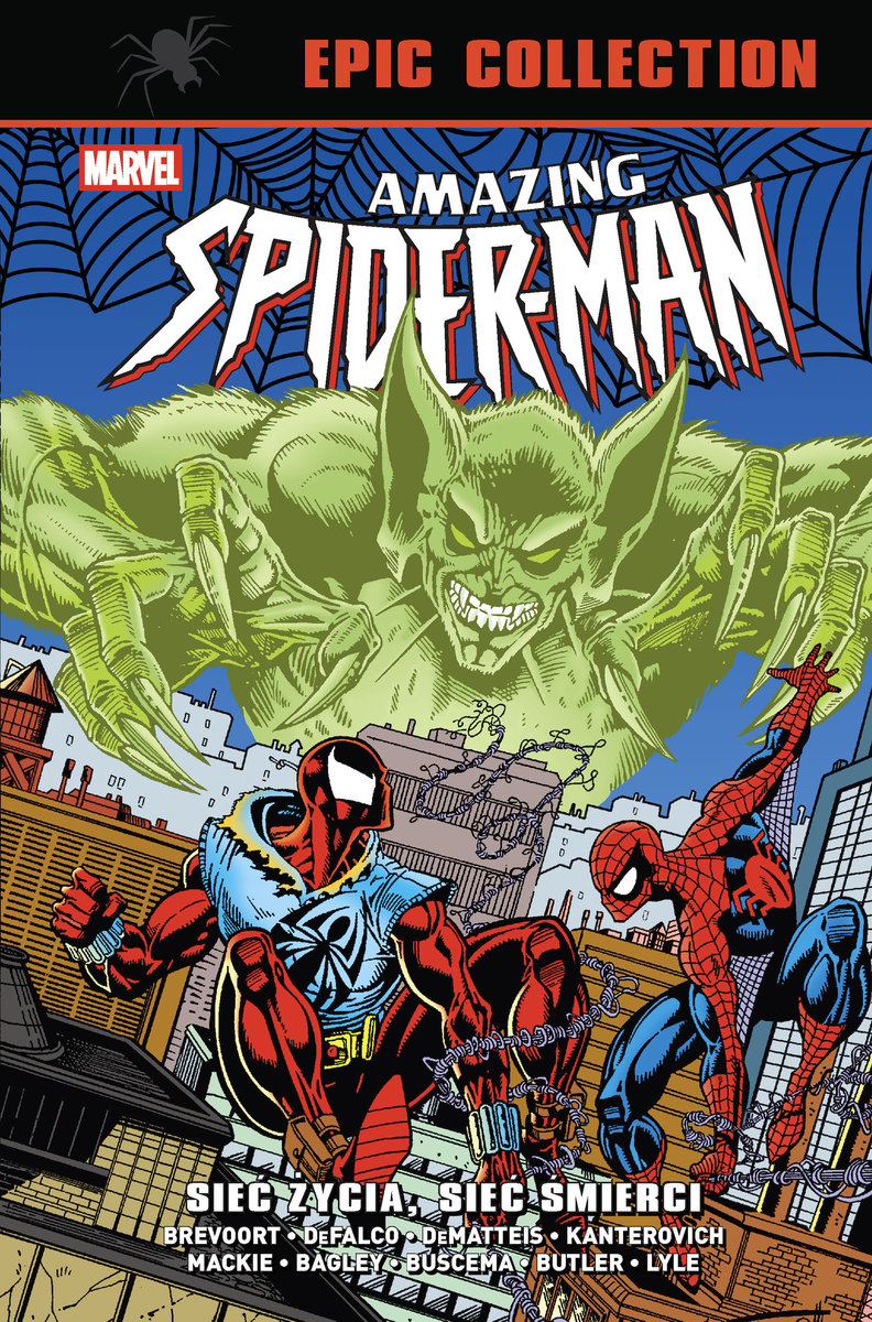 Sieć życia, sieć śmierci. Amazing Spider-Man Epic Collection okładka