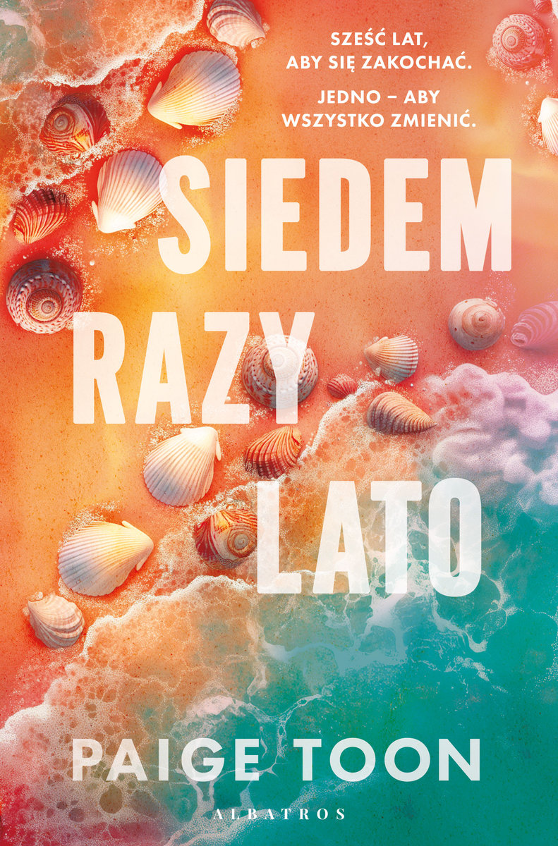 Siedem razy lato okładka
