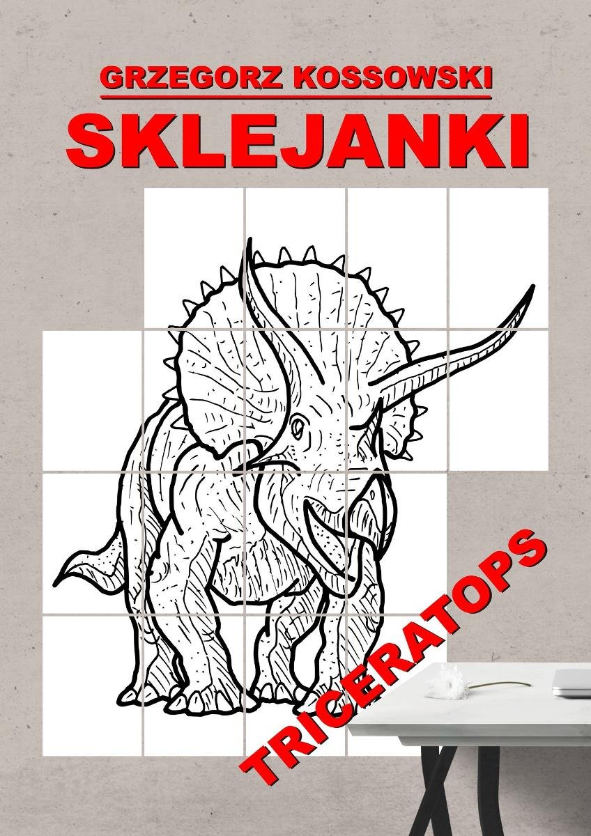 Sklejanki. Triceratops okładka