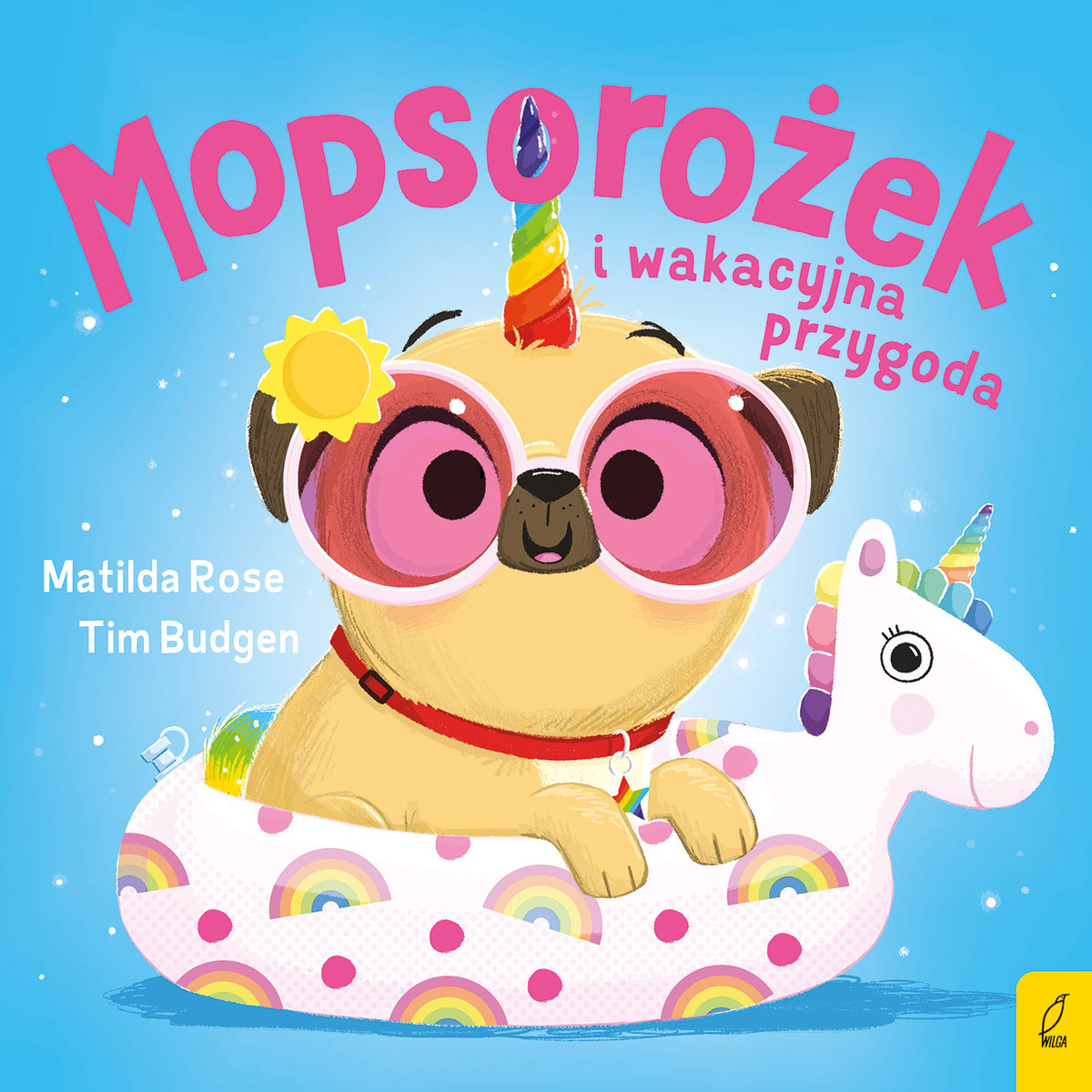 Sklepik z magicznymi zwierzętami. Mopsorożek i wakacyjna przygoda okładka