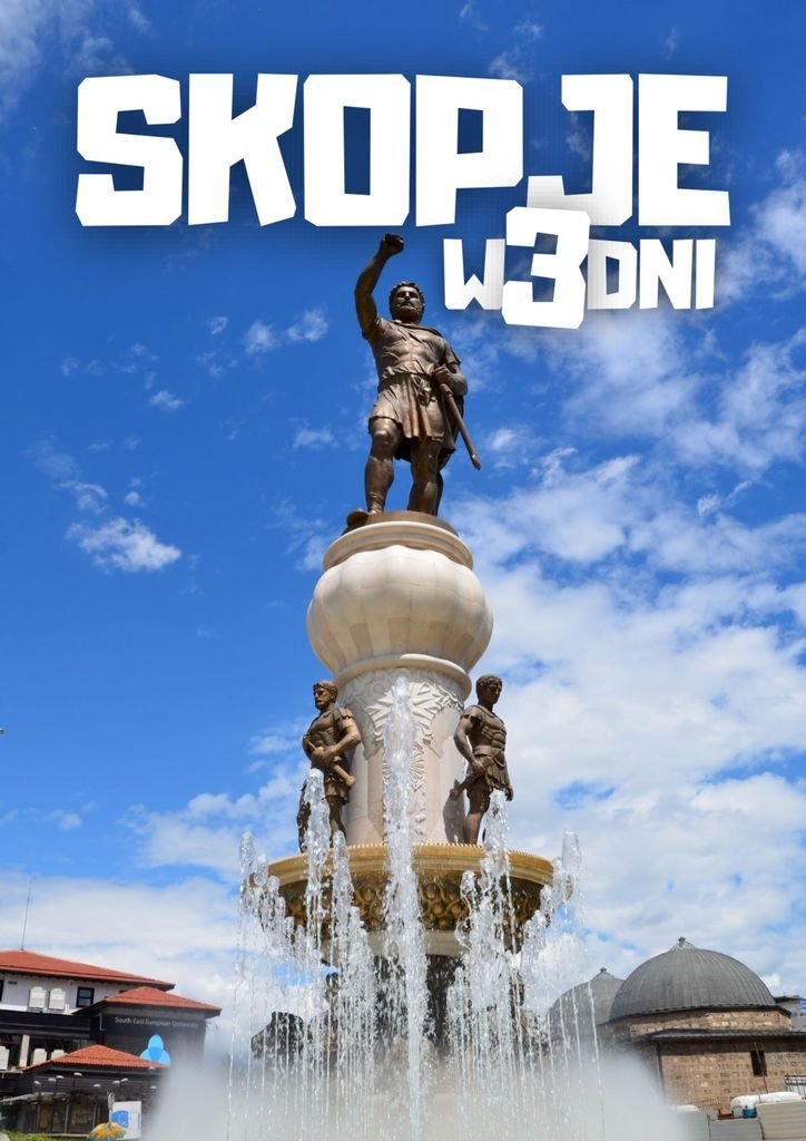 Skopje w 3 dni okładka