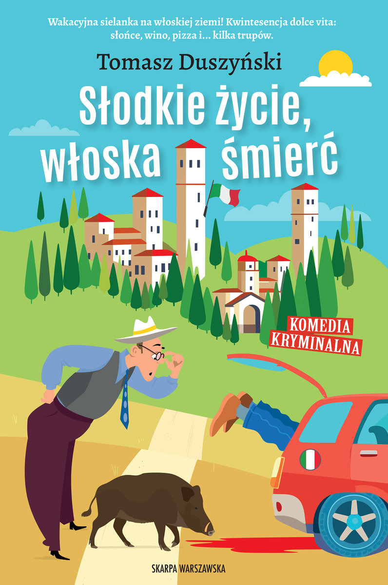 Słodkie życie, włoska śmierć okładka