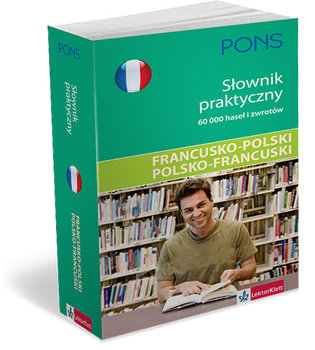 Słownik praktyczny francusko-polski, polsko-francuski okładka