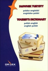 Słownik turysty polsko-angielski, angielsko-polski okładka