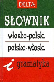Słownik włosko-polski, polsko-włoski i gramatyka okładka