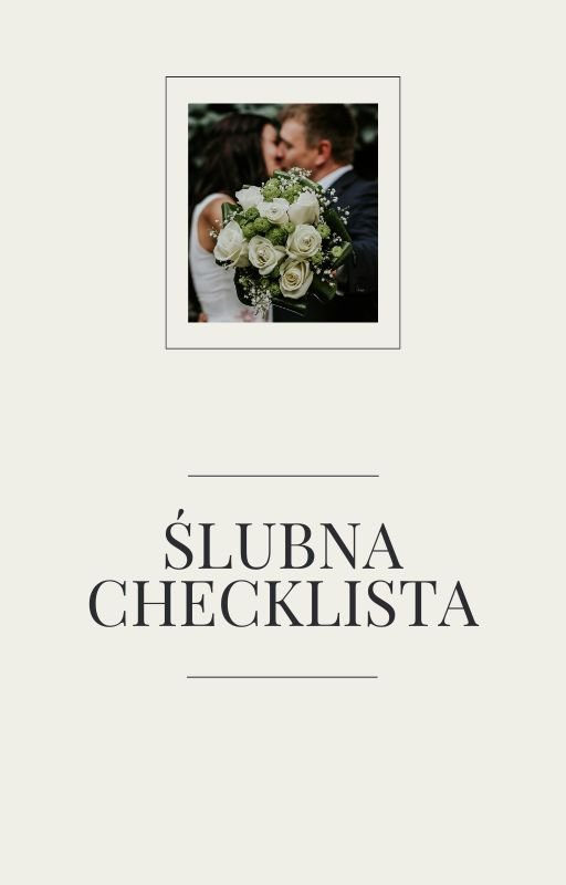Ślubna Checklista - Nie zapomnij o niczym! okładka