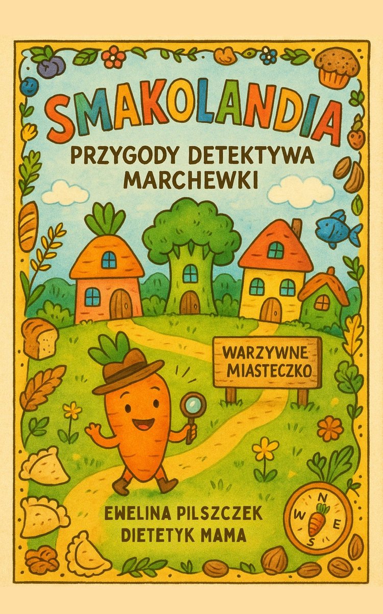 Smakolandia. Przygody Detektywa Marchewki. Zaginiony Kolor okładka