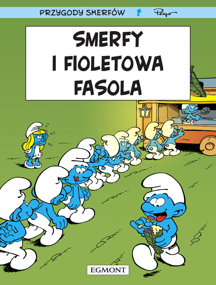 Smerfy i fioletowa fasola. Smerfy okładka