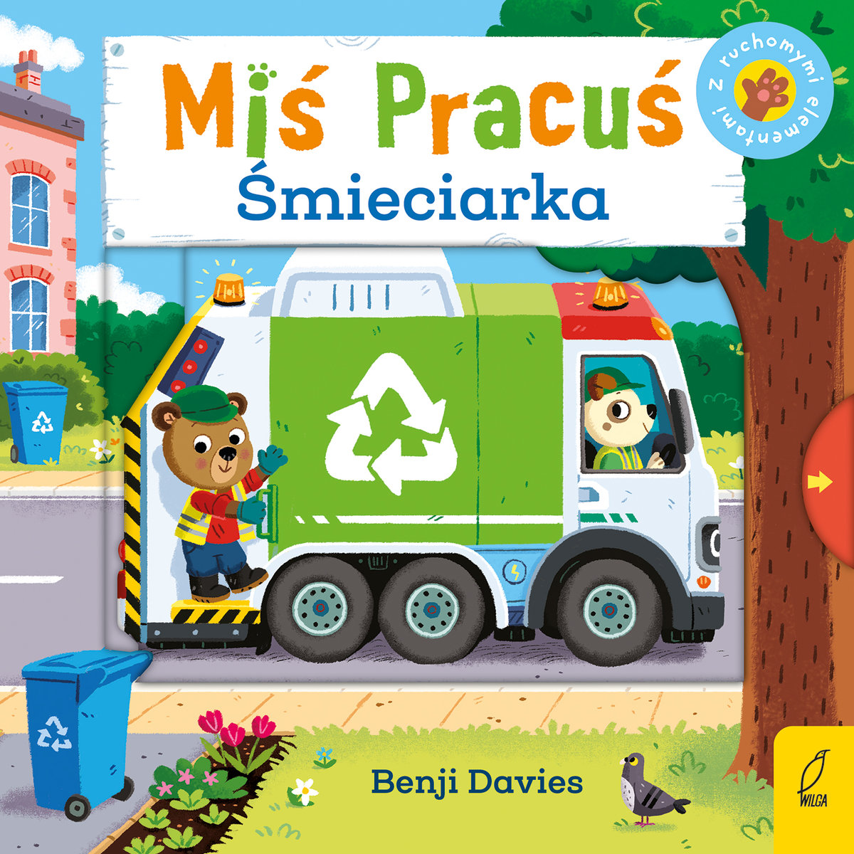 Śmieciarka. Miś Pracuś okładka