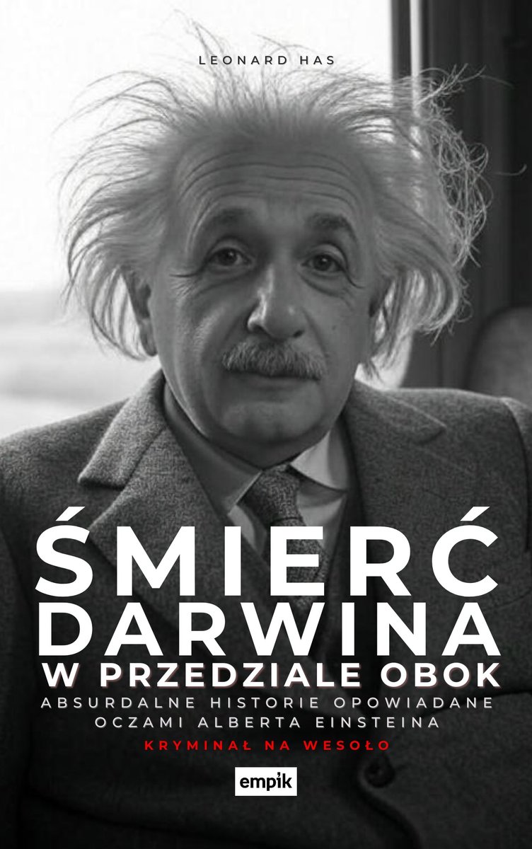 Śmierć Darwina w przedziale obok okładka
