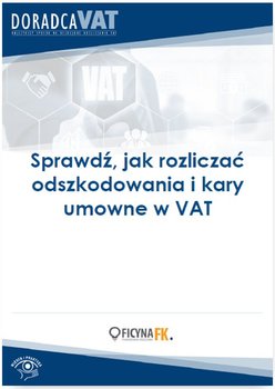Sprawdź, jak rozliczać odszkodowania i kary umowne w VAT okładka